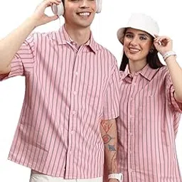 highlander Men's Striped Oversized Fit Shirt-picture-50