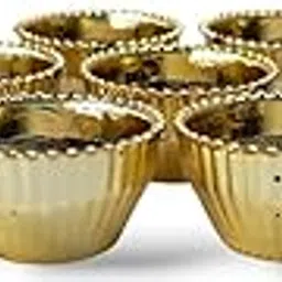 12 pcs Kankavati Katori for Keeping Pooja Article Like Chandan Kumkum Chawal Jaggery in Puja Thali or Resin Plate-image-18