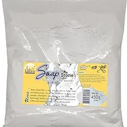 La Jarden White 450g fine Soap stone powder, Soft stone fine white powder for making soap, Raised Art, Persian Art, DIY, Gift for Artists, Students, Children & for All DIY Arts & Crafts-image-48