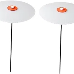 CALANDIS 2Pcs Plant Umbrella Garden Decor Reusable Sturdy Summer Plant Sunlight Cover | Garden Tools & Equipment | Garden Structures & Shade image 1