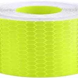 D-Fix High Intensity Reflective Tape (2-inch 5 Meter) Warning Retro Conspicuity Tape Reflective Tape High Intensity Reflective Bright Conspicuity Tape Waterproof (GREEN)-picture-10