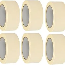 Masking Tape for carpanter or Painter 2 inch/48mm x 25metres (Pack of 6)-image-89