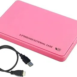 Gazaar HDD External Enclosure Hard Disk Drive Box Case, 2.5 inch SATA SDD Adapter USB3.0 Hard Disk Box Enclosure 5Gbps SATA HDD SSD Mobile External Case for Notebook Desktop PC (Red)-picture-11