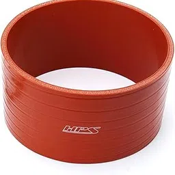 HPS 5" ID, 4" Length, Silicone Coupler Hose, Ultra High Temp 4-Ply Reinforced, 30 Psi Max. Pressure, 500F Max. Temperature, SC-8559-HOT, Silicone, Orange-picture-15