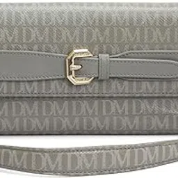 Leather Sling Wallet for Women - Grey (LSW-10442)-image-53