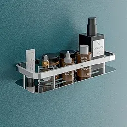 U-S-F BATH ACCESSORIES Elegance Stainless Steel Bathroom Shelf, Kitchen Shelf, Bathroom Shelf And Rack, Wall Storage Shelf, Bathroom Accessories-Pack Of 1-image-34