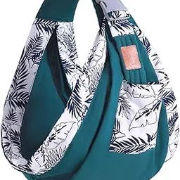 Enakshi (LABEL) Creations Baby Carrier Sling Dual Use Baby Holder Straps for Newborn Babies (0-36M) Dark Green-picture-29