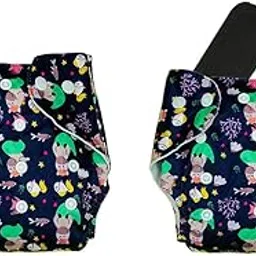 Kritiu Reusable Cloth Diaper Combo Pack | High Absorbent Washable Diapers | Blue Diaper and Blue with 2 Black Pad Diaper Pack of 2 (N.CLOTH.DIAPER.PARENT005)-image-131