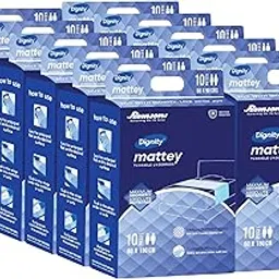 Dignity Mattey Disposable Tuckable Underpads for Adults, 60x180 cm (120 Pieces)-image-1