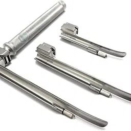 IS IndoSurgicals Laryngoscope Set (Blade Sieze 00, 0 & 1, Miller Type)-picture-25