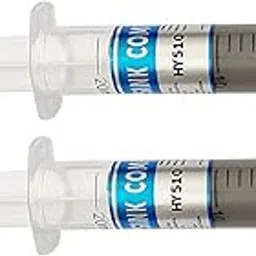 WETEK Pack of 2 Thermal Compound Paste Use in Coolers Heat Sink for CPU and Chipsets (Grey, 30 g)-image-0