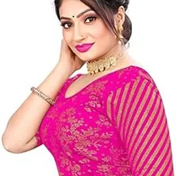 appera "wear to shine" APPERA Women's Hosiery Blouse, Readymade Printed Ethnic Wear Blouse for Sarees and Lehengas, Festive and Party Outfit-picture-10