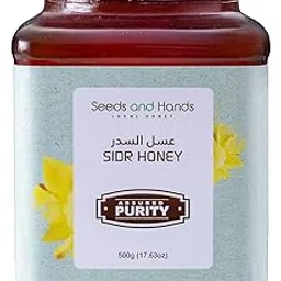 Seeds and Hands Shimla Sidr Honey [100% Pure and Authentic Himalaya Honey] (500g) image 1