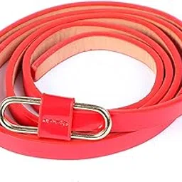 fabme Women's PU Thin style belt-picture-18