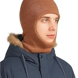 yanwenx Winter Woolen Monkey Cap for Men| Free Size | Full Head Cover Cap – 1 Pc-picture-13