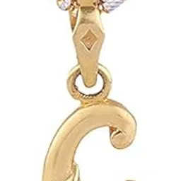 khanna jewellers 22k (916) Yellow Gold and American Diamond Pendant-picture-26