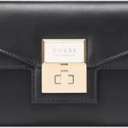 guess Women's Black Solid Wallet| Ladies Purse Handbags | Gift For Ladies-picture-24