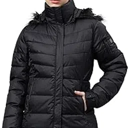 woodland Women Long Sleeves Quilted Regular Fit Nylon Jackets-picture-41