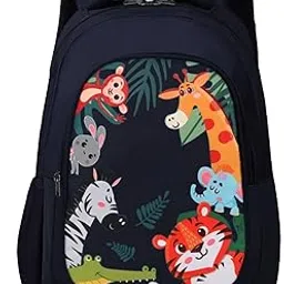 Printed School Backpack/Kids School Bag Class 1 to 5 For School Going Boys & Girls (20 L)-image-32