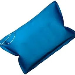 rl enterprises Inflatable Travel Pillow with Air Pump – Soft Portable Neck & Head Support Cushion for Sleeping, Camping, Car, Office & Outdoor Use | Air Pillow for Adults & Kids (Pack of 1) (Blue)-picture-49