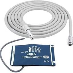 MDSS™ Pediatric BP Cuff & NIBP Hose Combo | Compatible with CMS 5100/7000/8000/9000 | Leak-Proof Medical Tube | compatible with cms monitor | medical bp cuff tube | hospital bp accessory-picture-16