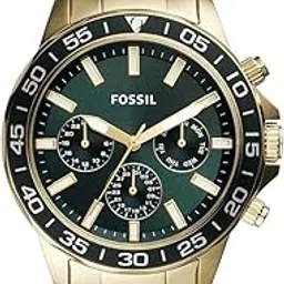 fossil(フォッシル) Bannon Analog Green Dial Gold Bracelet Men's Watch BQ2493-picture-32
