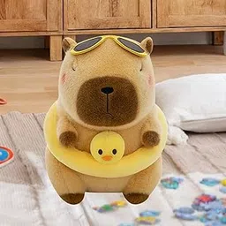 bnf Soft Plush Capybara Toy Simulation Car Decorative Soft Stuffed Toy for Girls Brown 30cm Baby | Toys for Baby | Plush Baby Toys-picture-33