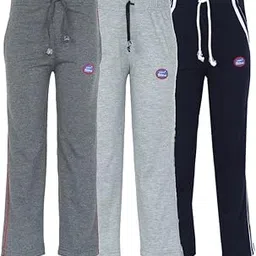 Mack Jonney Boy's Slim Fit Trackpants (Pack of 3)-picture-15