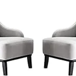 Set of 2 Velvet Dining Chairs, Cushion Seat Chair for Living Room Bedroom Restaurant, Modern Contemporary Upholstered with Polished Rosegold Solid Wooden Legs S45-picture-13