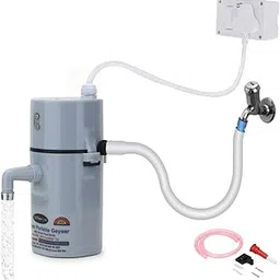 UltinoPro INDIAS UNLIMITED WATER RUN WITH in (6-Sec) Instant Electric Water Geyser, Portable Geyser, Mini Geyser, ABS Body- Shock Proof, Electric Saving, (Gray)-image-87