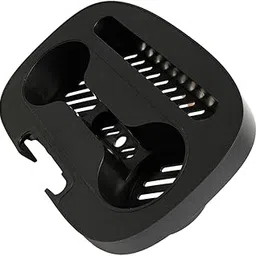 UJEAVETTE Outdoor Lounge Chair Cup Holder Black Portable PP Material for Beach Fishing-image-69