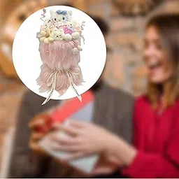 Bnf® Plush Toy Doll Bouquet for Mother's Day Floral Arrangements Thanksgiving Day Pink Baby | Toys for Baby | Plush Baby Toys-picture-11