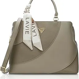 lavie signature Women's Omaha 3C Satchel Handbag for Women|Satchel Bag for Work|Ladies purse|Stylish Shoulder Bag|Gift For Women-picture-42