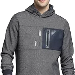 monte carlo Mens Printed Black Hooded Neck Full Sleeve Sweatshirt-picture-13