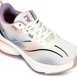 Leap7x Armenia Lacing Sports Running Shoes for Women - Purple & Peach | Comfortable and Durable - Suitable for Lace-Ups Gym, Walking, Jogging and Outdoor Shoes for Ladies - Cushioned Footbed-image-80