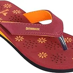 orthoraise Extra Soft Orthopedic Slippers for Women | Comfortable Anti-Slip House & Casual Flip Flops | Stylish Footwear-picture-32