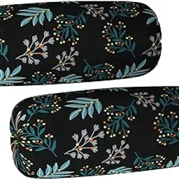 Hargunz Printed Polycotton Pack of 2 Cylinder Shaped Bolster cover-16" x 32",bc3-picture-33
