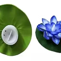 Floating Lotus Flowers with LED Lights, Artificial Water Lily Pond Decorations, Multi-Color Floral Pool Lights, Garden Pond Decor Set-image-18