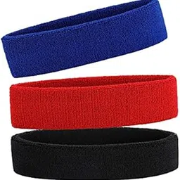 R LON Workout Head Band Combo for All Sports Like Cricket,Tennis,Hocky,Running,Gym Workout Free Size for Men & Women (Pack of 3)-image-26