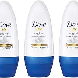 Dove Original Deodorant Roll On For Women, Antiperspirant Underarm Roll On Removes Odour, Keeps Skin Fresh & Clean, Alcohol Free, Paraben Free, 50 ml (Pack of 3)-image-8