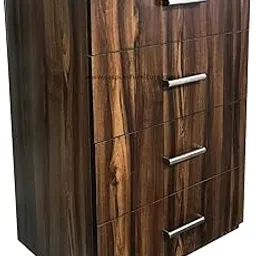 CASPIAN Furniture Engineered Wood Chest of Drawers Bed for Home | Multipurpose Filing Cabinet for Home/Office | Storage Drawers | (Brown), Twin-picture-16