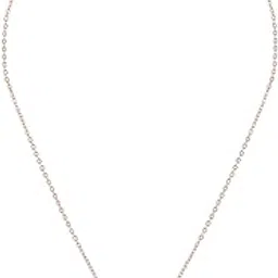 zaveri pearls Rose Gold Cubic Zirconia Pearl Pendant With Chain Brass Necklace For Women -ZPFK16193-picture-21