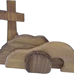 ATORSE Easter Scene Wooden Decoration Empty Tomb Wooden Home Office Decor|Home & Garden|Home D? ©Cor|Figurines-picture-21