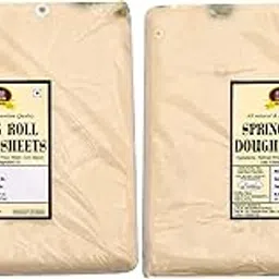 Food Essential Spring Roll Sheet 1 kg. Pack of 2 (50 Sheets in Each)-picture-31
