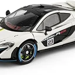 PLUSPOINT Diecast Metal McLaren P1 GTR 1:24 Toy Car Collectible,Vehicle Doors openable with Lights and Sounds,Pull Back Decoration Model Car Toy for Adults Kids Birthday Gifts-picture-37
