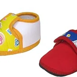 kids choice Shoes Baby Boy's and Girl's Canvas with Anti-Slip Sole (3-12 Months) - Combo- 2 Pair-picture-21