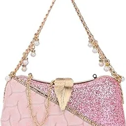 tooba Handicraft Hand Embroidered Box Clutch Bag Purse for Bridal, Casual, Wedding Bag for Women & Girls-picture-27