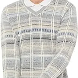 duke Men's Acrylic Blend Casual Pullover Sweater-picture-34