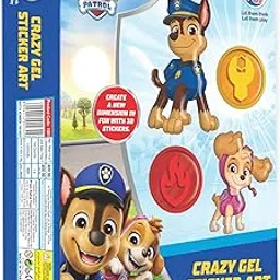 RATNA'S Paw Patrol Crazy Gel Sticker Art Kit, 3D DIY Sticker Making Set, Reusable and Peelable, Art & Craft Kit for Kids 5+ Years-picture-37