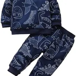 psfly Cotton Boy's Sweatshirt and Jogger Set | Printed Full Sleeves T-shirt and Pant Set for Kids-picture-14